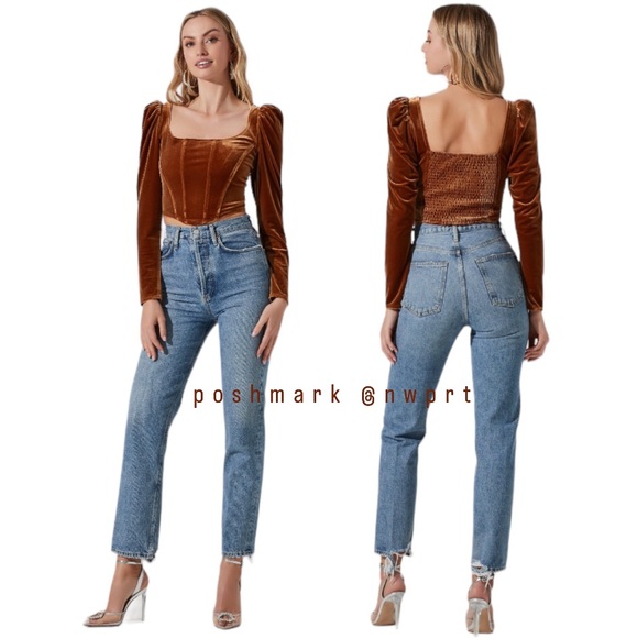 AGOLDE 90’s Pinch Waist Endless High Rise Waist Straight Leg 23 24 - Picture 2 of 13